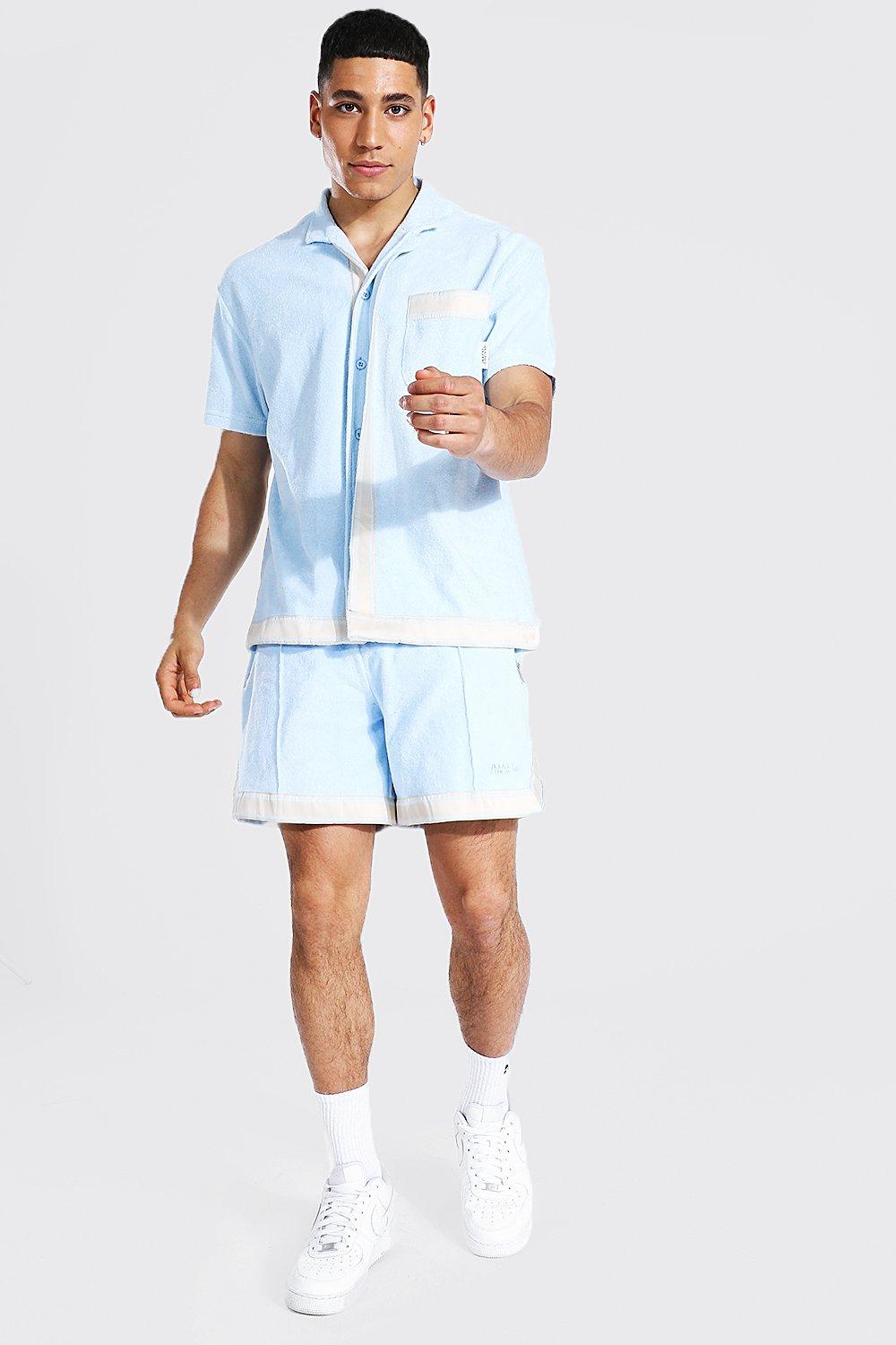 Polo with basketball shorts best sale